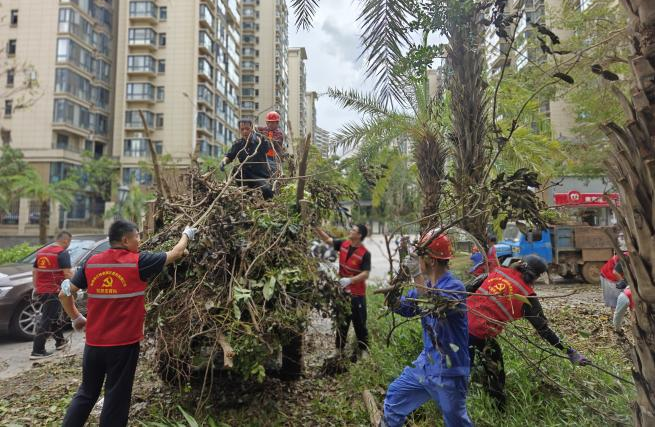 珠江物業(yè)：全力抗擊“摩羯”臺(tái)風(fēng) 攜手重建美好家園